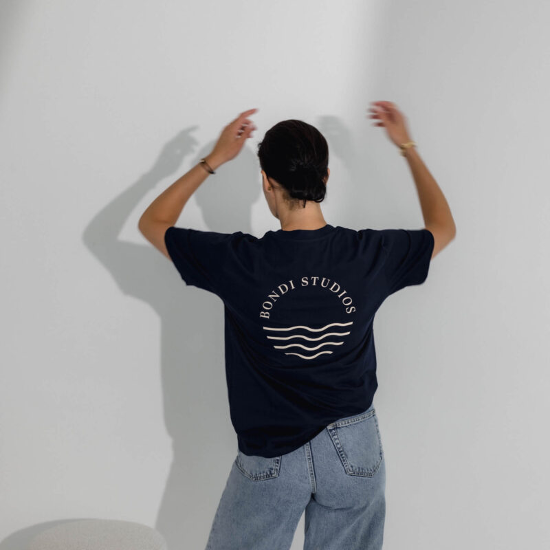 Classic Bondi Studios T-Shirt Navy