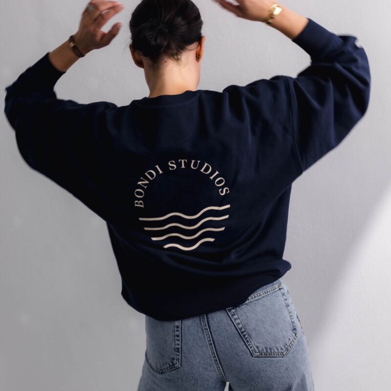 Classic Bondi Studios Sweatshirt Navy