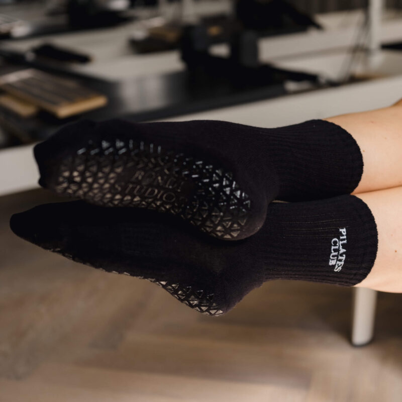 Pilates Club Grip Socks Black